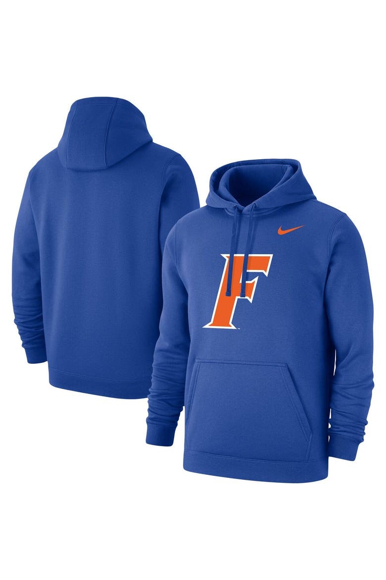 Men's Nike Royal Florida Gators Alternate Logo Club Pullover Hoodie, Main, color, Royal