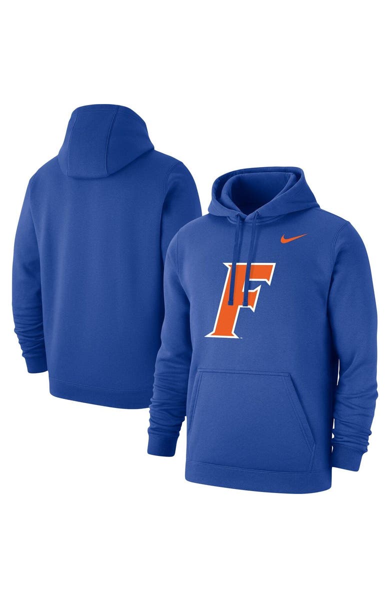 Nike Men's Nike Royal Florida Gators Alternate Logo Club Pullover Hoodie, Main, color,