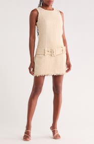 Walter Baker Vanna Tweed Shift Dress