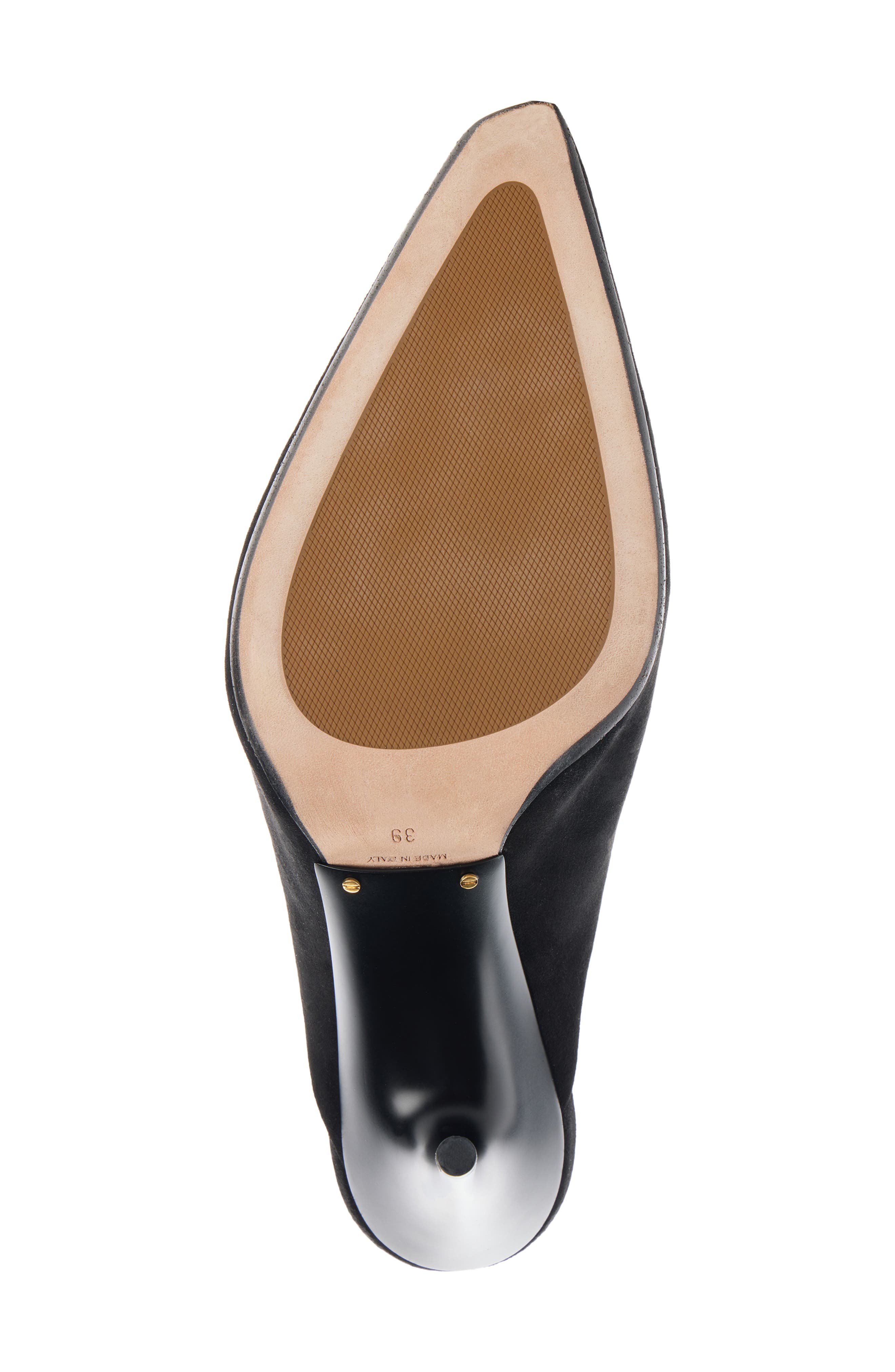 Balenciaga Duchesse Pointed Toe Mule, Alternate, color, Black