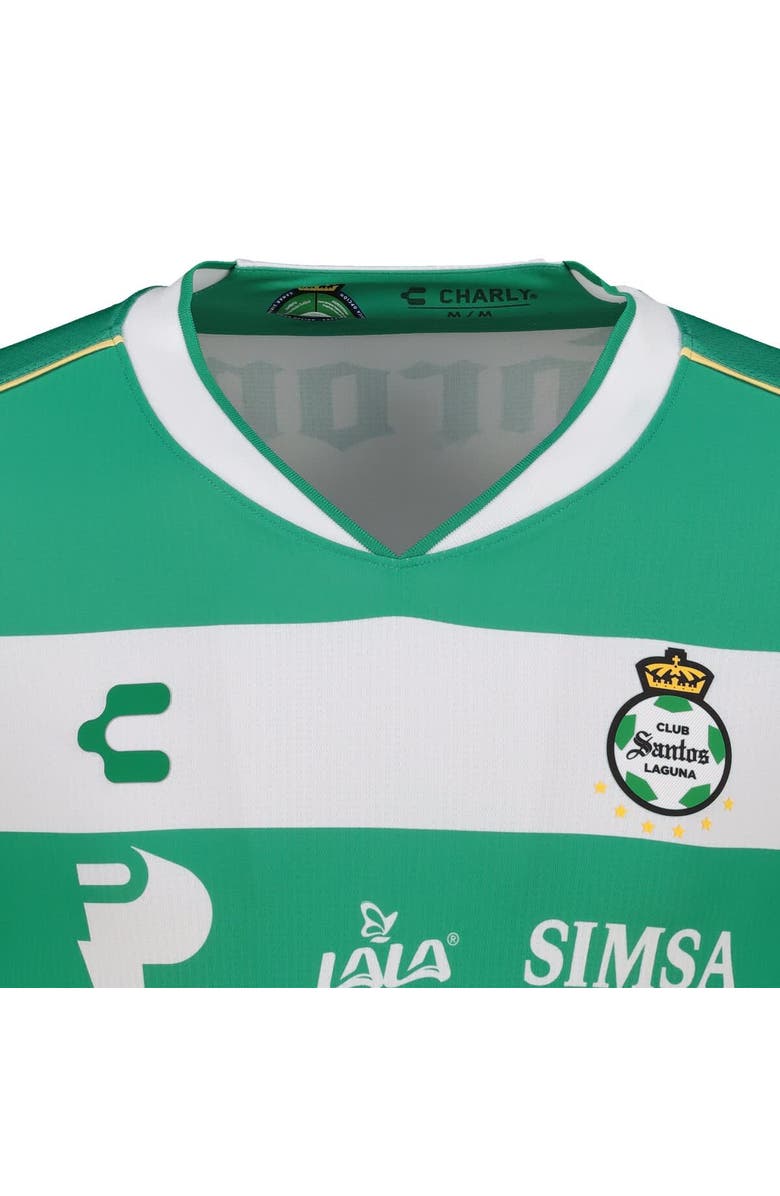 CHARLY Men's Charly  Green Santos Laguna 2025/26 Home Authentic Jersey, Alternate, color, Green