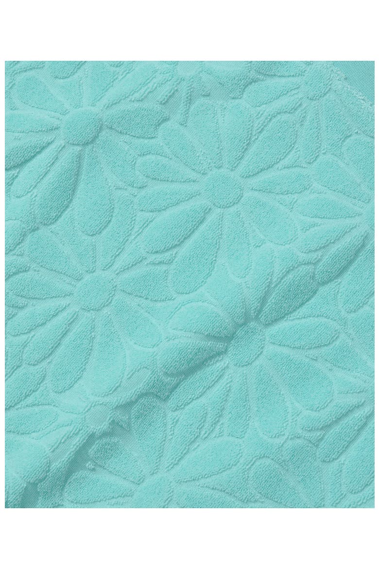 Girls Terry T-Shirt, Alternate, color, Baja Blue Daisies