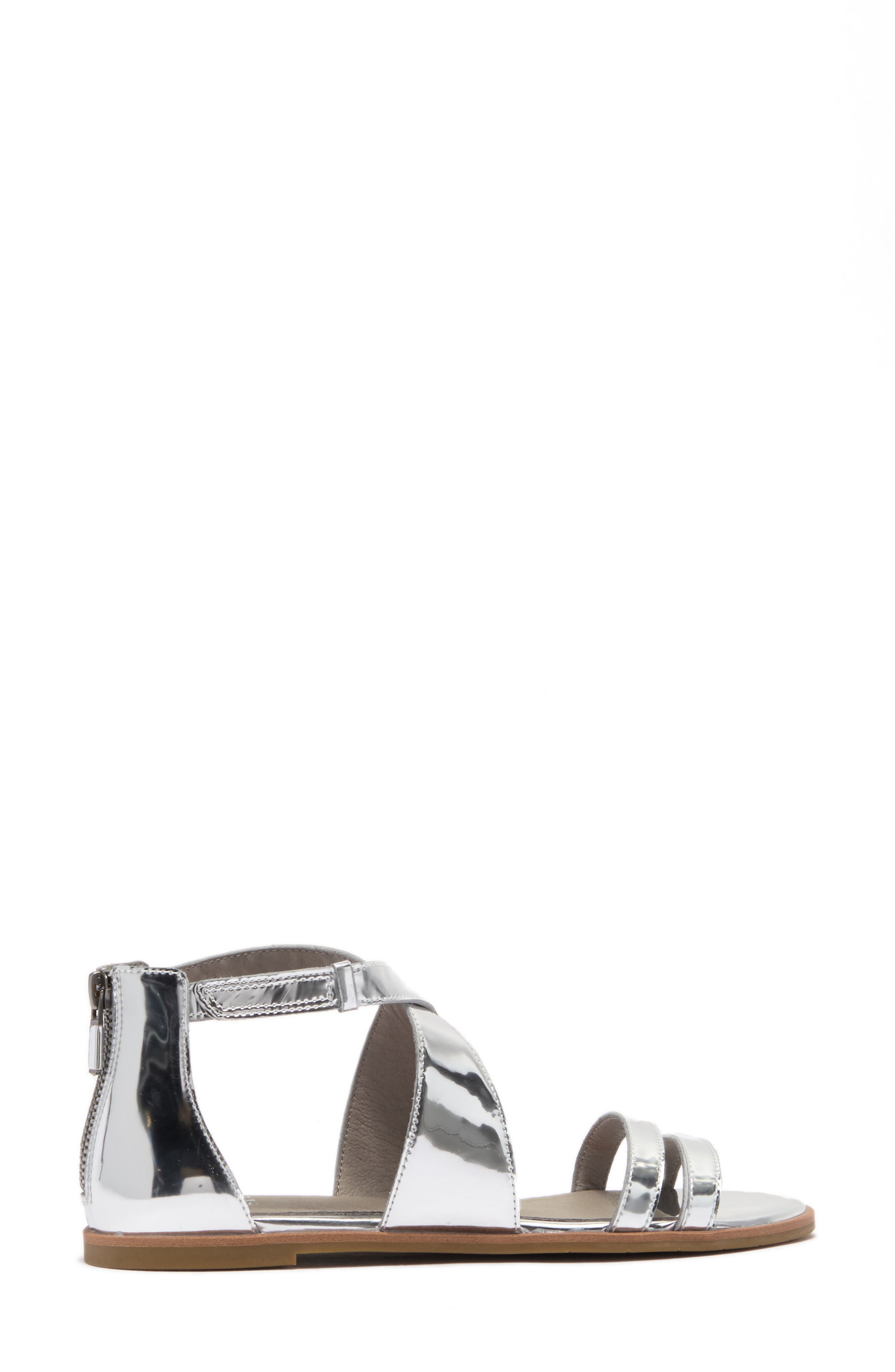 Cici Sandal, Alternate, color, SILVER