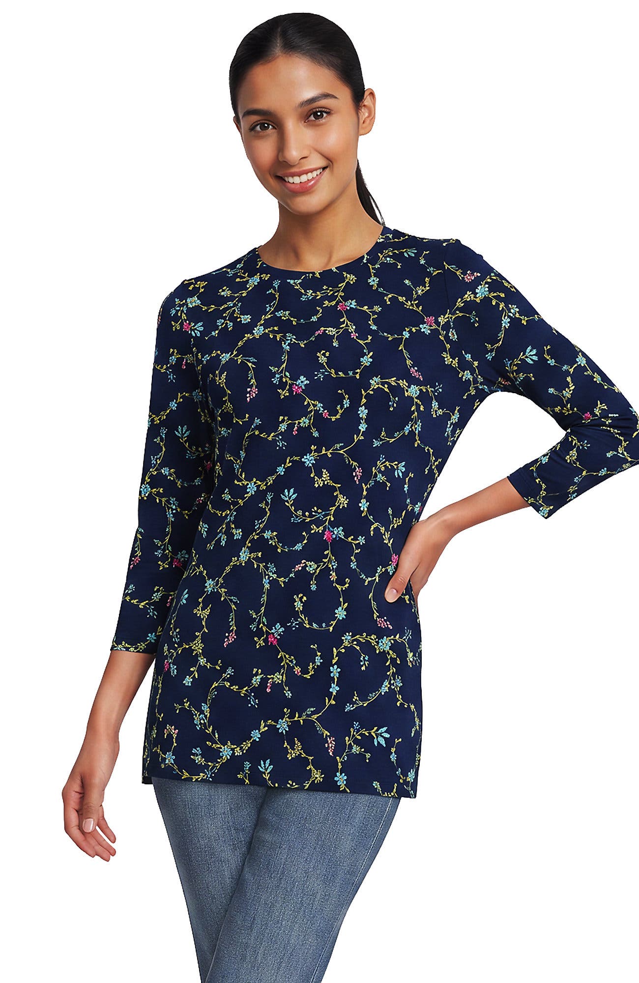 Deep Sea Multi Floral Vine
