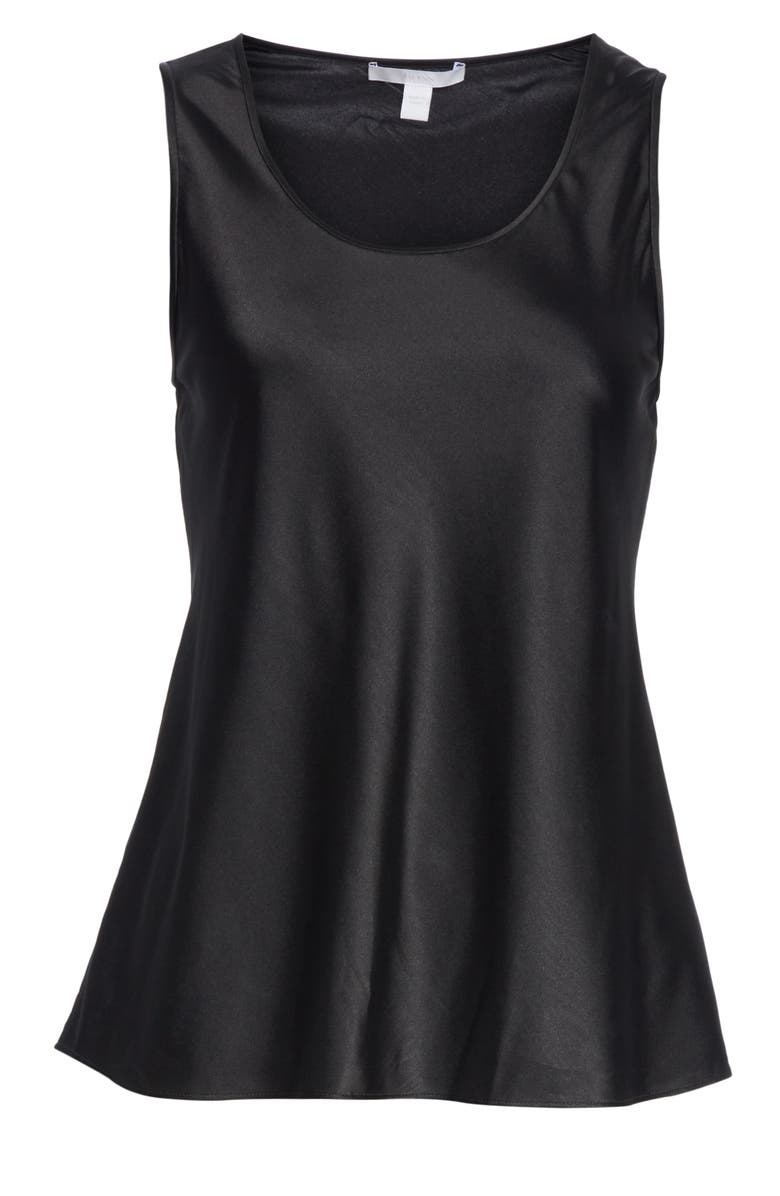 BOSS Inolea Stretch Silk Tank, Alternate, color, 
