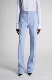 Double Face Light Wool Blend Trousers