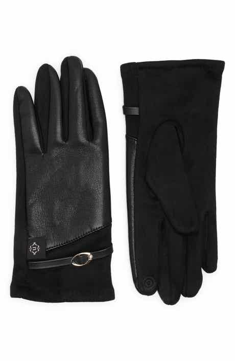 Zip Detail Tech Gloves