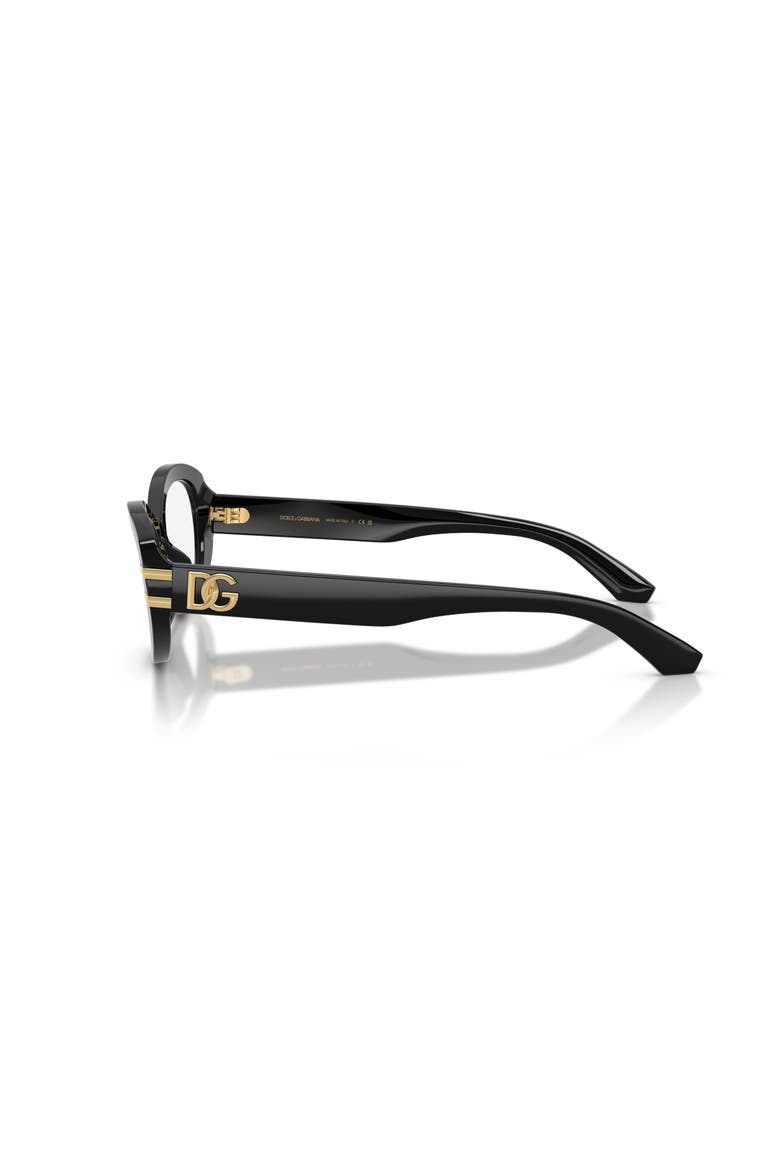 54mm Butterfly optical glasses, Alternate, color, Black