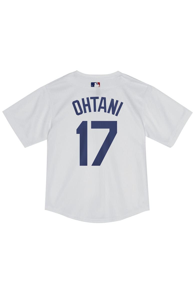 Toddler Nike Shohei Ohtani White Los Angeles Dodgers Home Game Player Jersey, Alternate, color, White