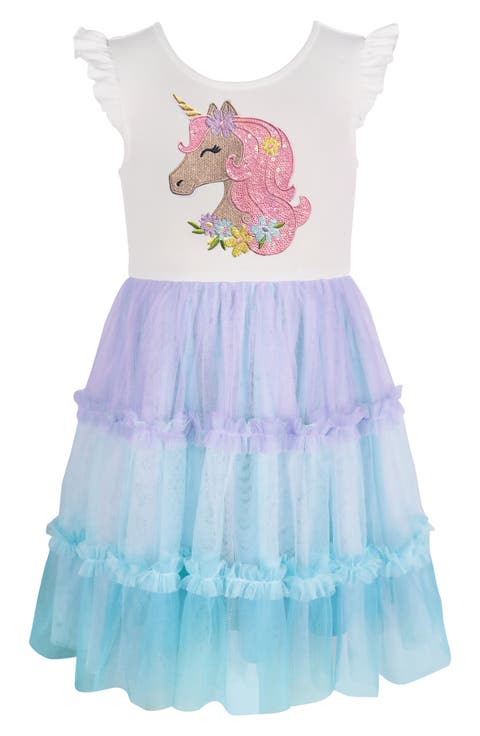 Kids' Sequin Unicorn Tutu Dress (Little Kid)