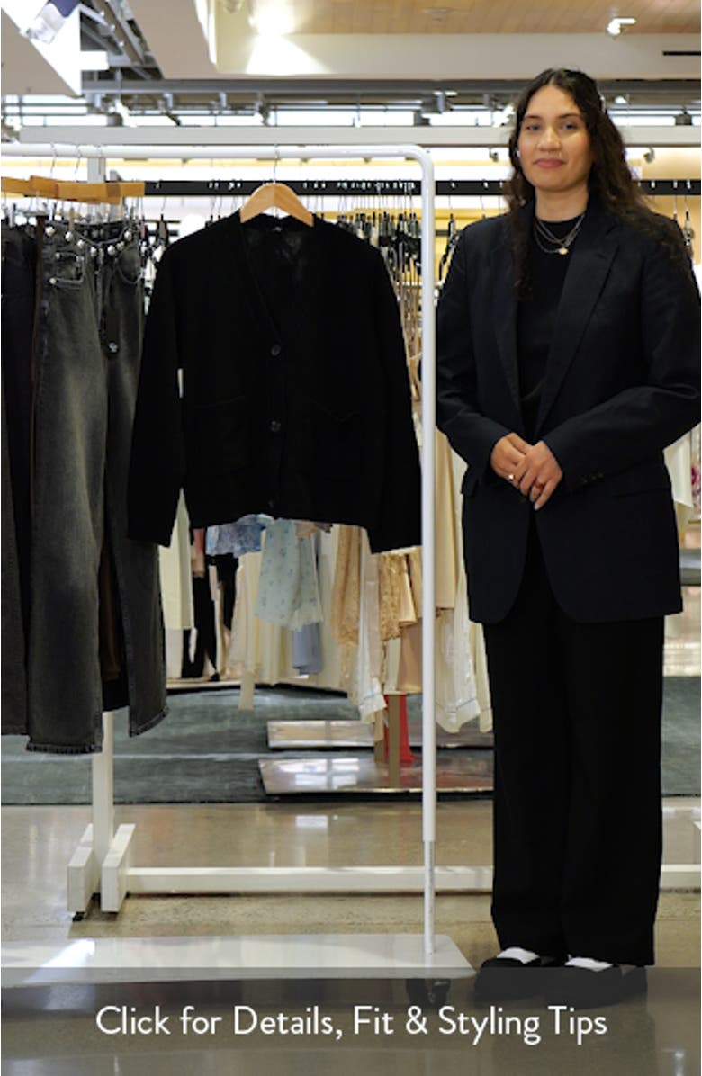 Lindi Cotton, Wool & Cashmere Cardigan, sales video thumbnail