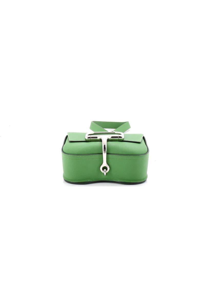 Pre-Owned Hermes Della Cavalleria Shoulder Bag Epsom Mini, Alternate, color, Vert Yucca
