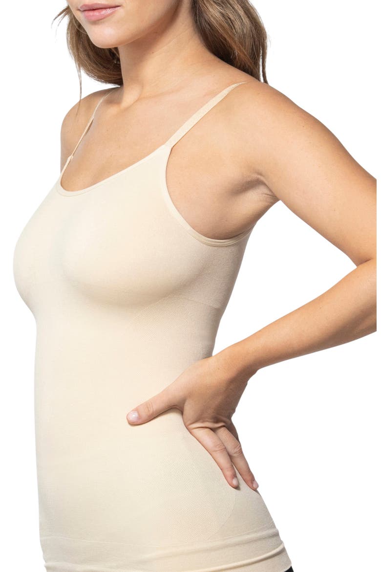 Shaping Cami, Alternate, color, Sand