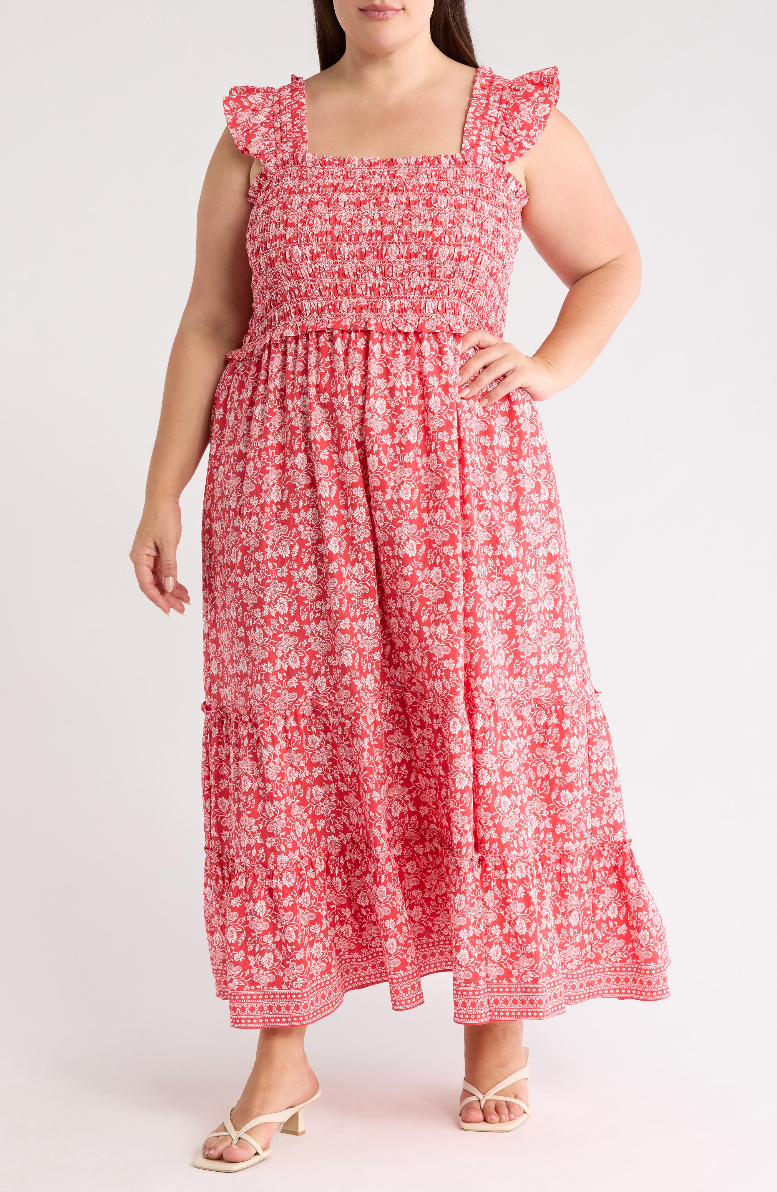MAX STUDIO Sleeveless Midi Sundress