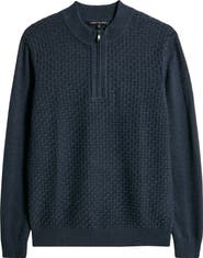 Robert Barakett Gellar Half Zip Sweater