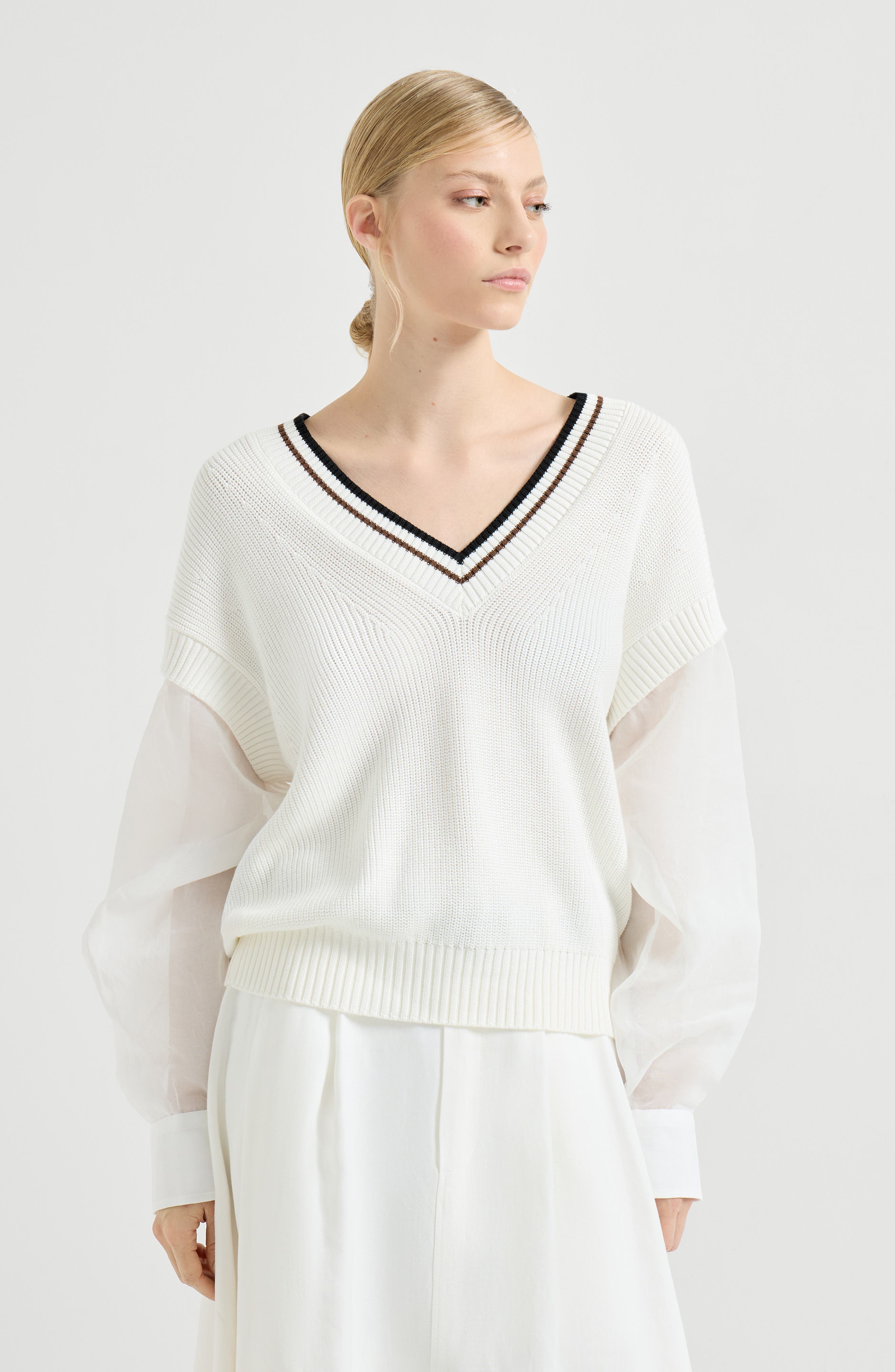 Cotton sweater