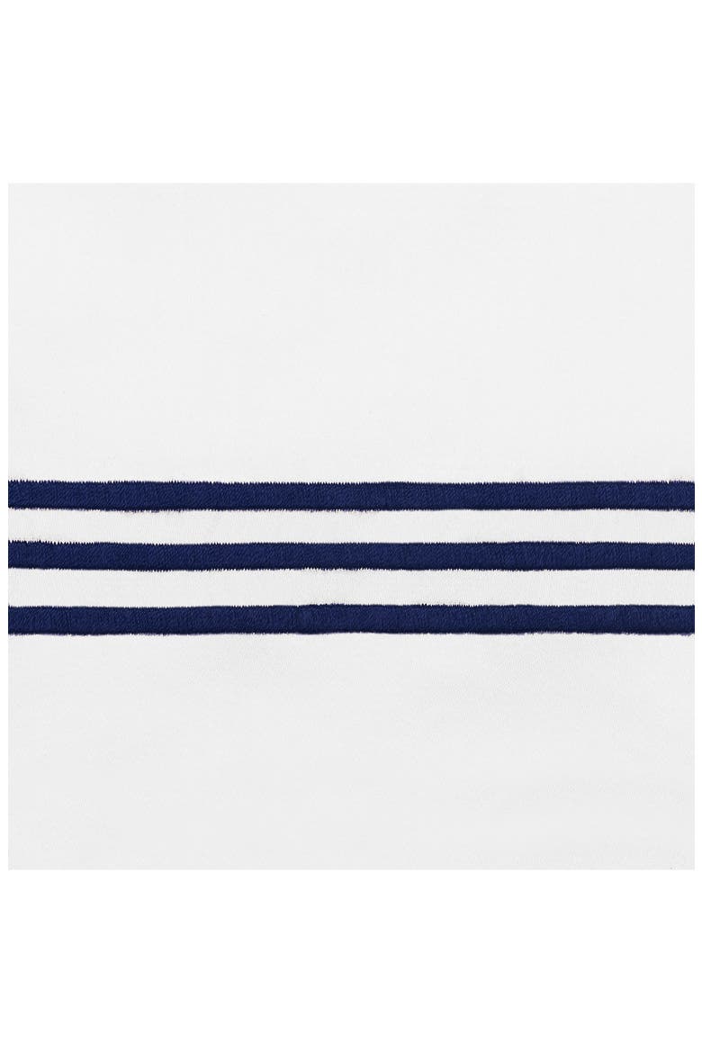 Bel Tempo Flat Sheet, Alternate, color, NAVY