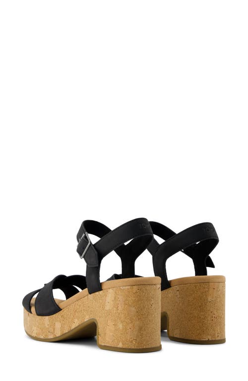 TOMS TOMS ISLA PLATFORM SANDAL