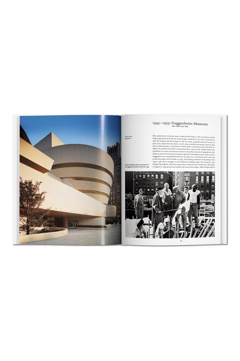 F L Wright Book, Alternate, color, White