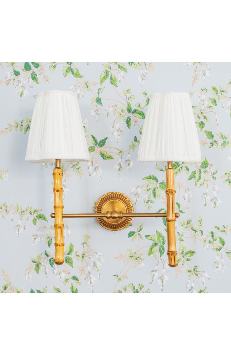 Mrs. Alice Wooden Rechargeable Double Wall Light, Alternate, color, Neutral