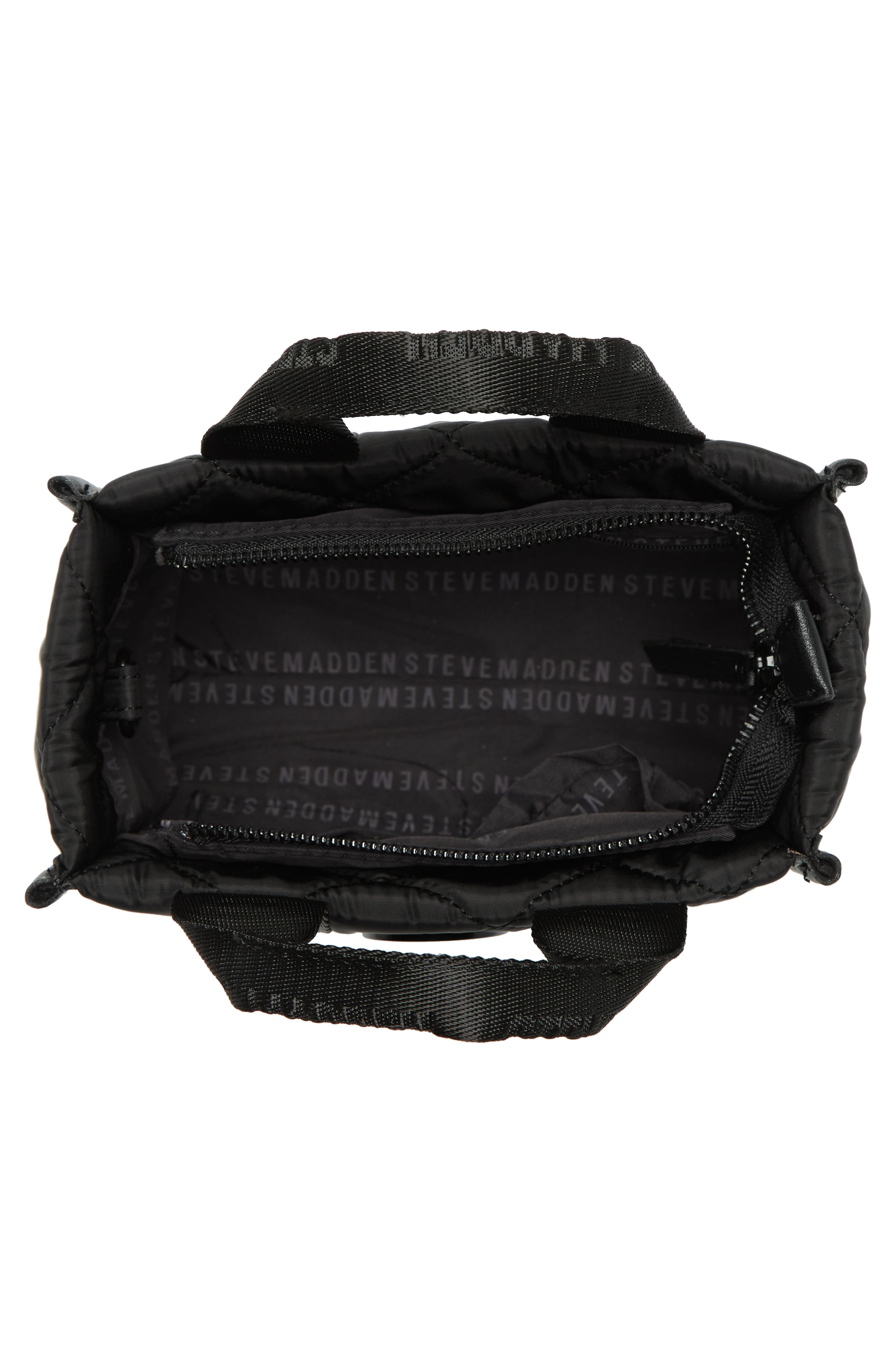 Steve Madden Nylon Quilted Crossbody Bag, Alternate, color, 