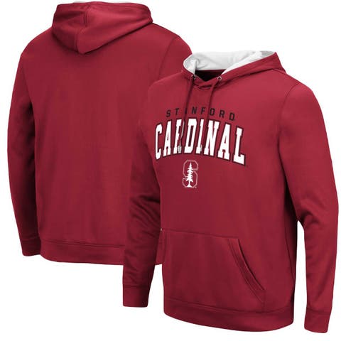 Men's Colosseum Cardinal Stanford Cardinal Resistance Pullover Hoodie