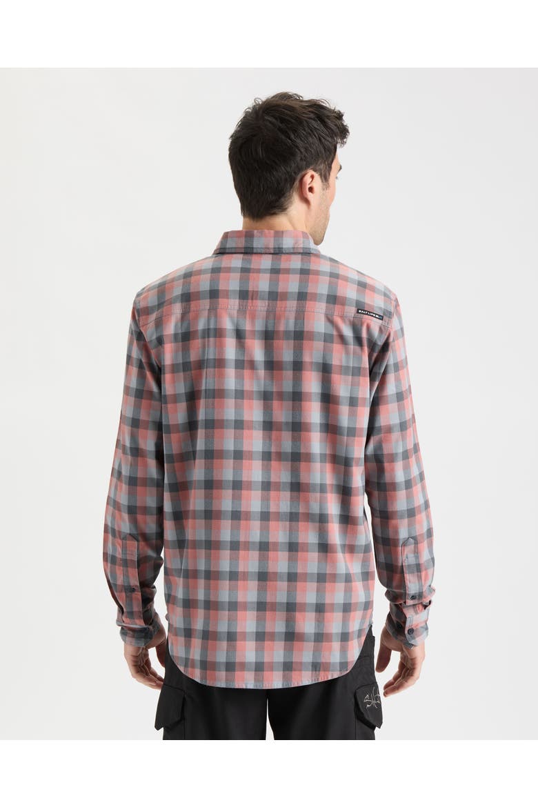 Hammer SLX Performance Flannel Shirt, Alternate, color, Ebony