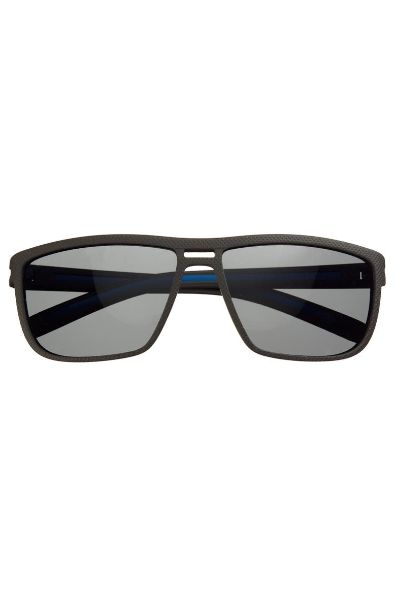 Barrett Polarized Sunglasses, Alternate, color, Brown/Black