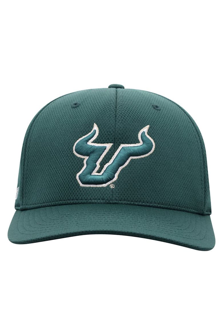 Men's Top of the World Green South Florida Bulls Reflex Flex Hat, Alternate, color, Green
