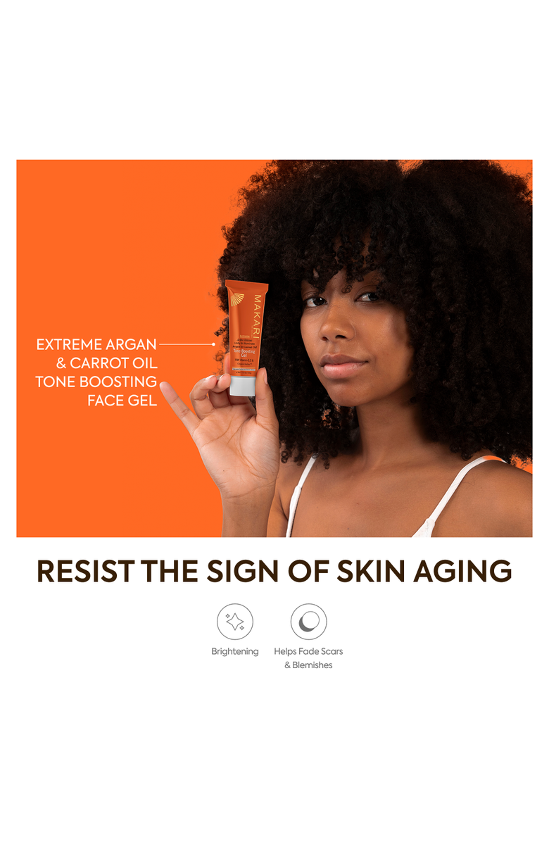 Makari de Suisse Extreme Argan & Carrot Oil Tone Boosting Gel, Alternate, color, NO COLOR