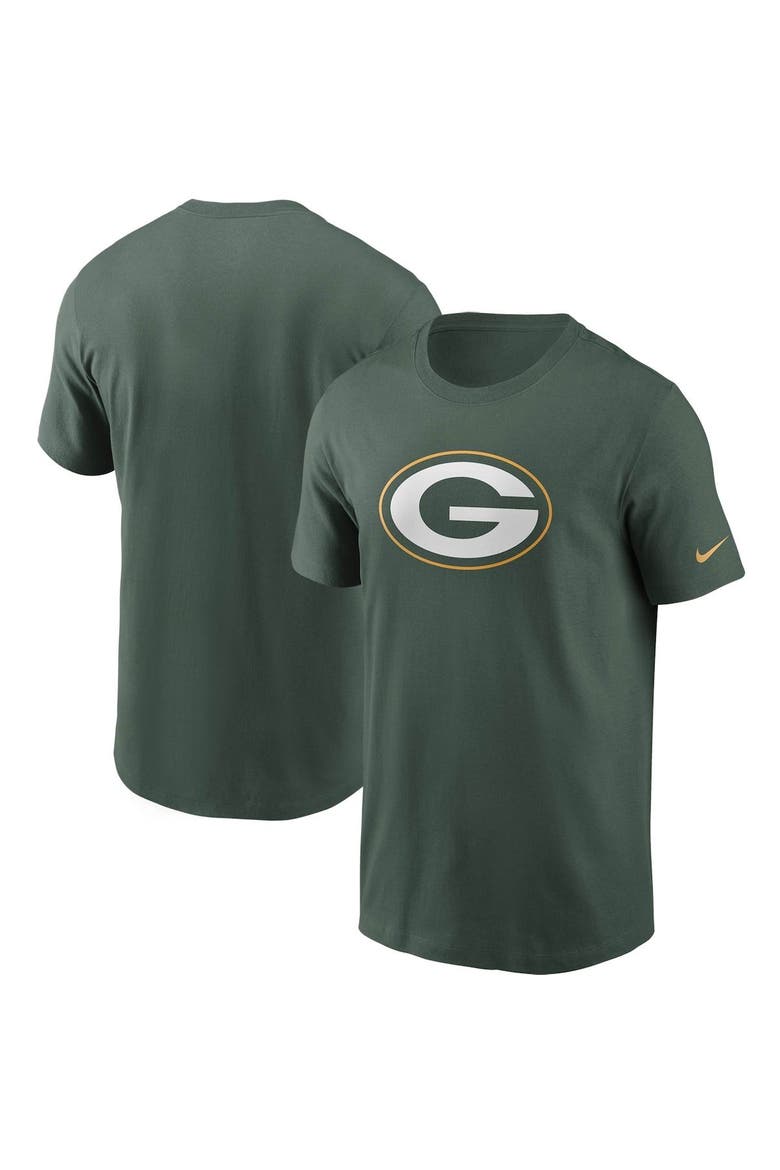Men's Nike Green Green Bay Packers Primary Logo T-Shirt, Main, color, GREEN