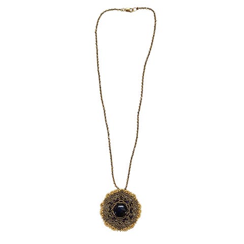 Mandala Dreamer WIth Labradorite Pendant Necklace