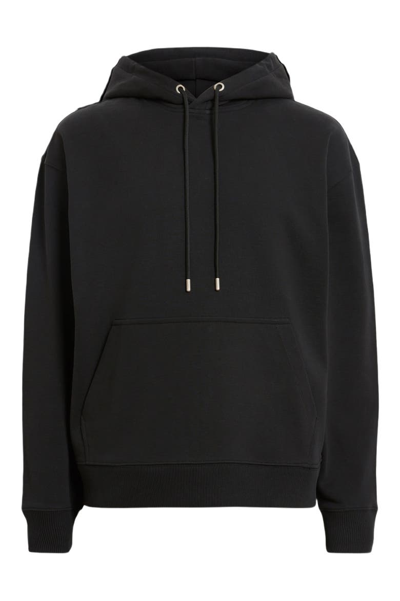 Milo Cotton Hoodie, Alternate, color, JET BLACK