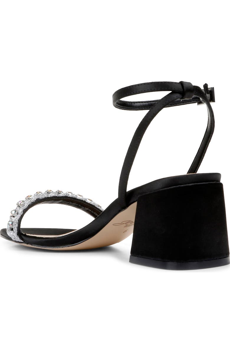 Jewel Badgley Mischka Odonna Embellished Ankle Strap Sandal, Alternate, color,