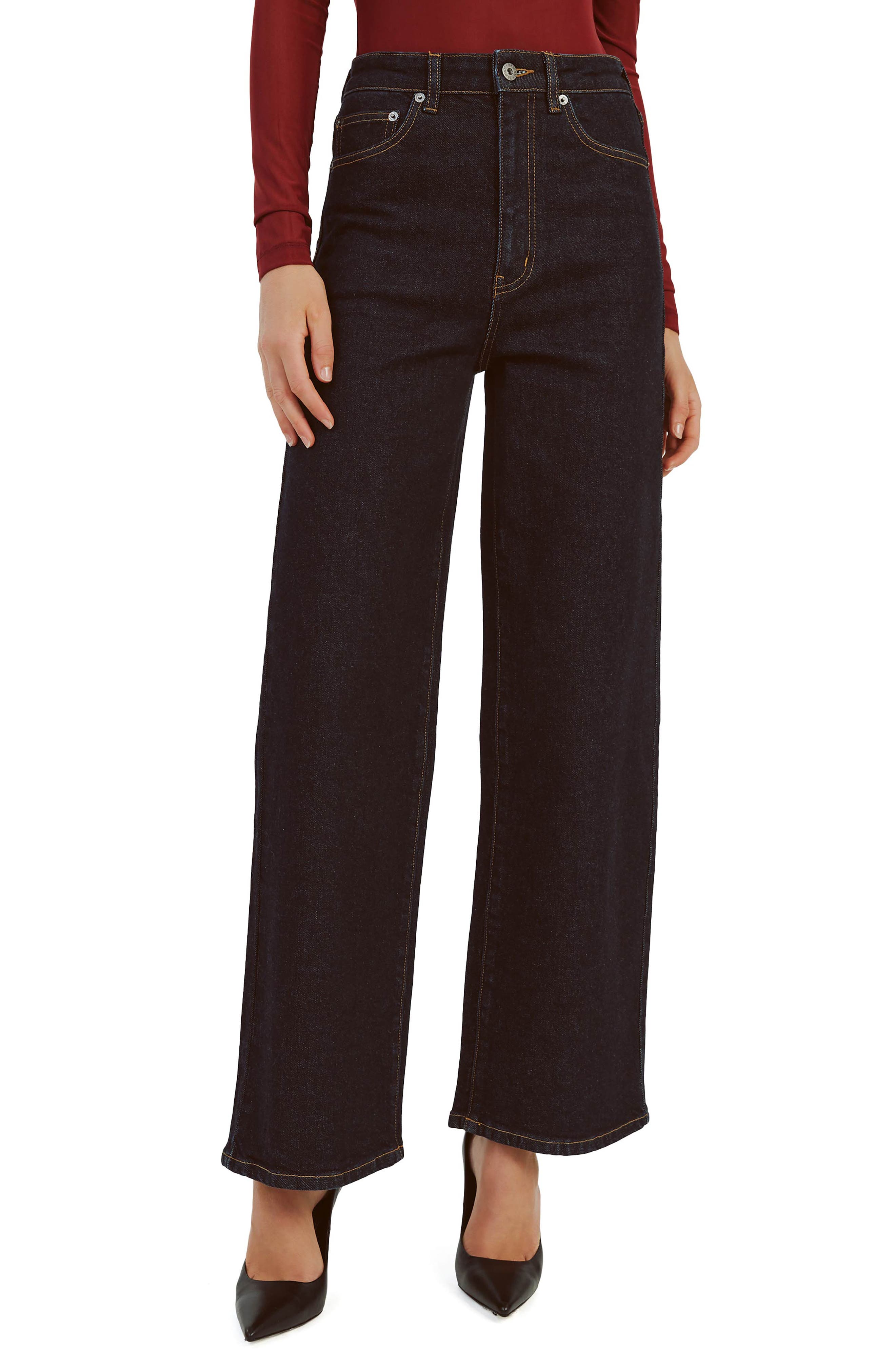 Bardot Heidi High Waist Wide Leg Jeans