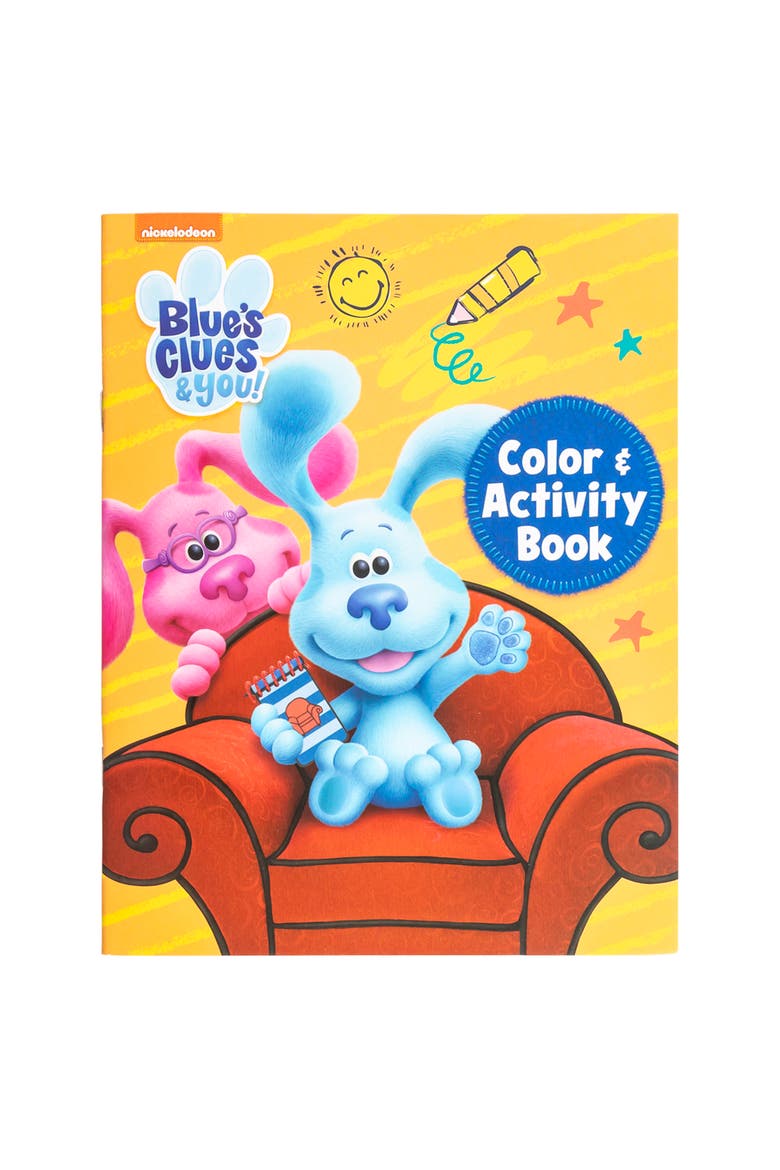 Color Activity Set, Blue's Clues Coloring & Activities Book, Kid 5+, Alternate, color, Multicolored