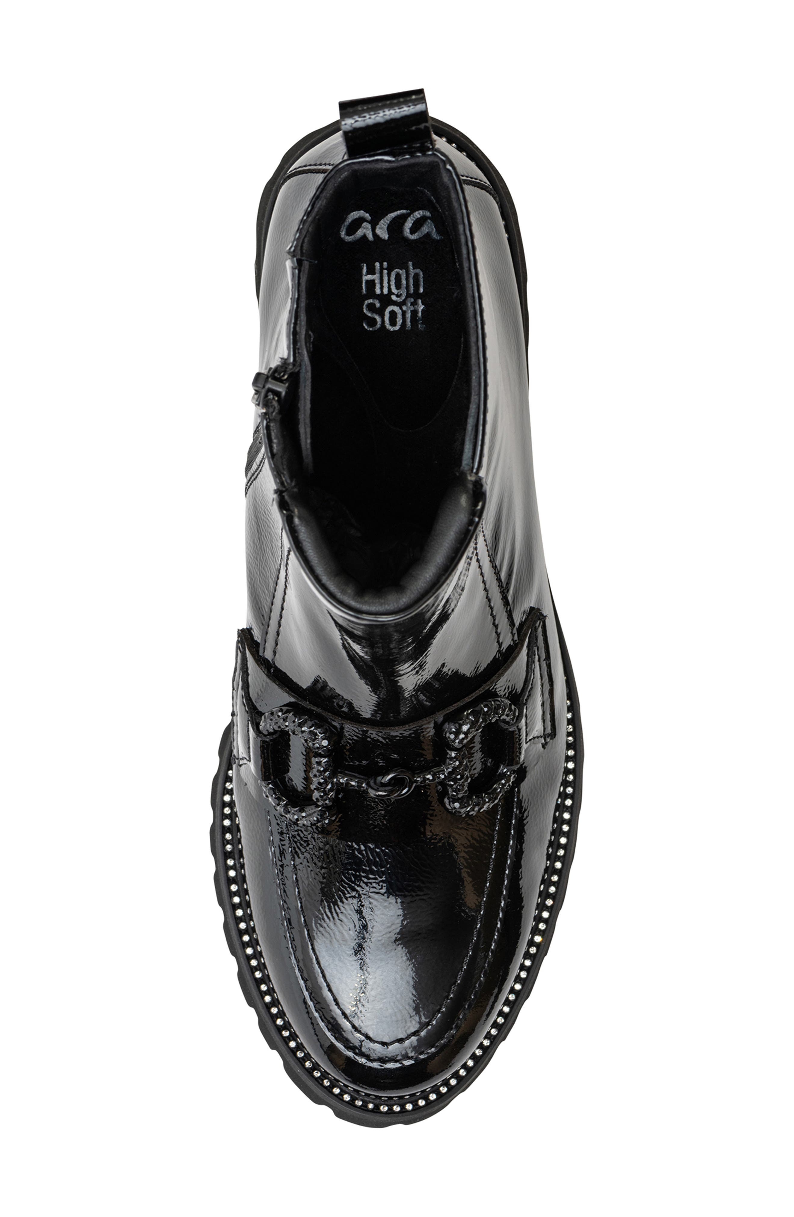 ara Krysalia Bootie, Alternate, color, Black