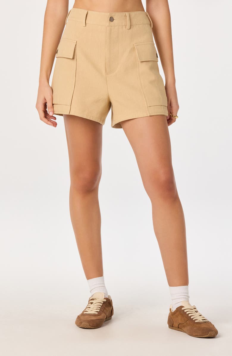 ASTR the Label Beron Cargo Shorts, Main, color, Tan