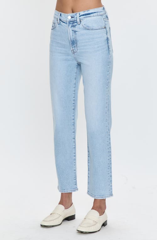Pistola Charlie High Waist Ankle Straight Leg Jeans In Blue