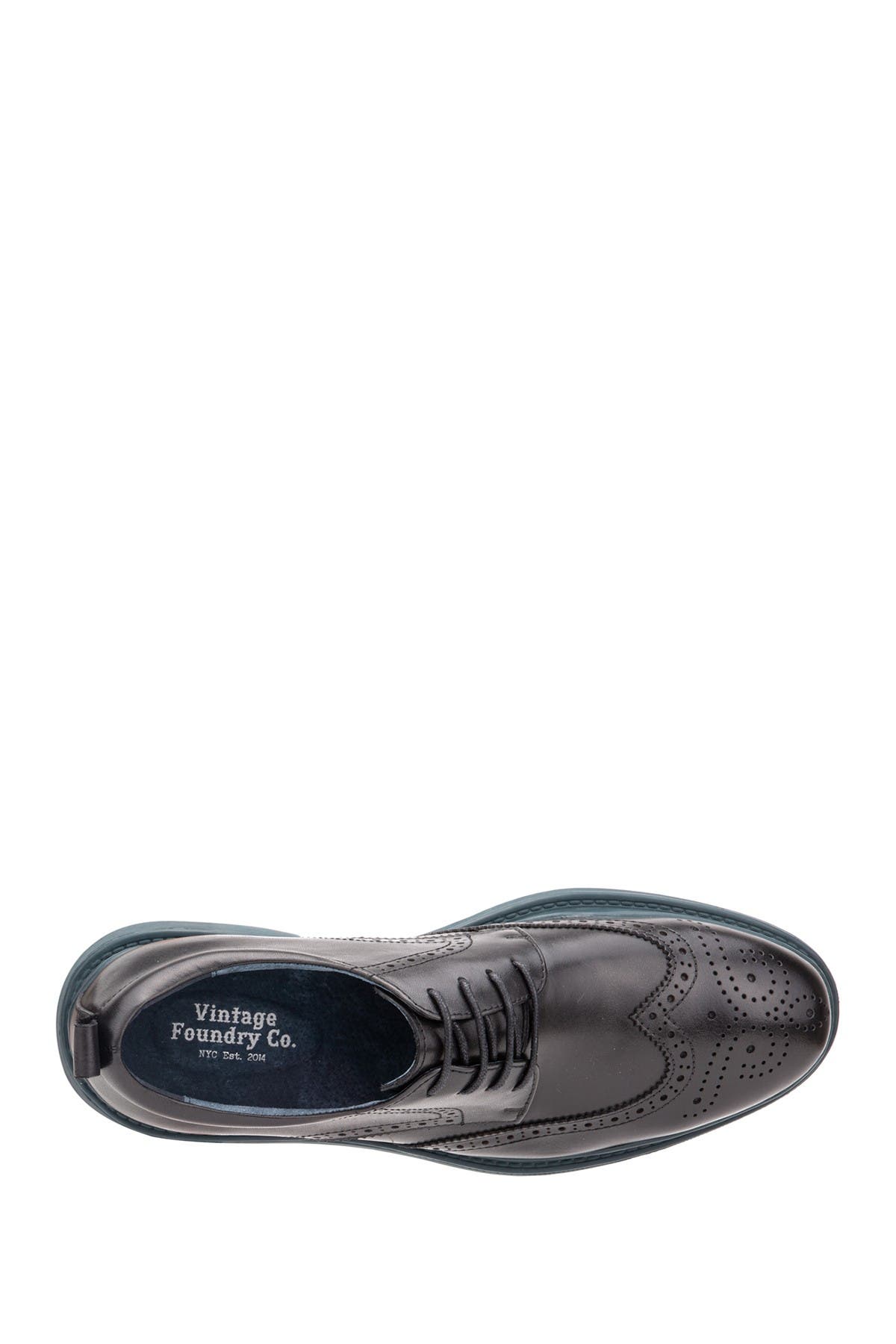 VINTAGE FOUNDRY Lima Wingtip Leather Derby, Alternate, color, 