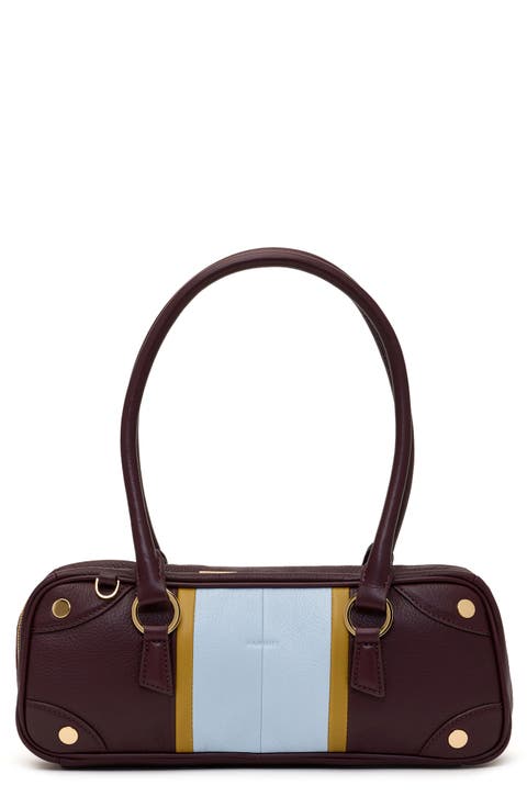 Small Meredith Leather Shoulder Bag