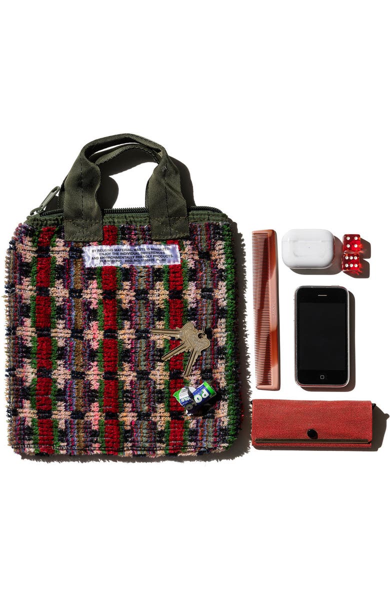 PUEBCO Truck Seat Fabric Small Tote, Alternate, color,