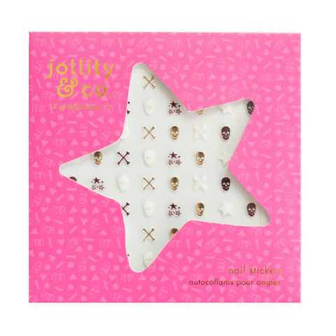 Halloween Skull Nail Stickers