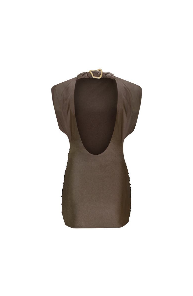 LEDIEL Mocca Dress, Alternate, color, Brown