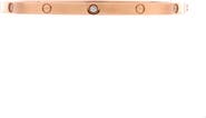 Pre-Owned Cartier Love 6 Diamond Bracelet 18K Rose Gold and Diamonds Small