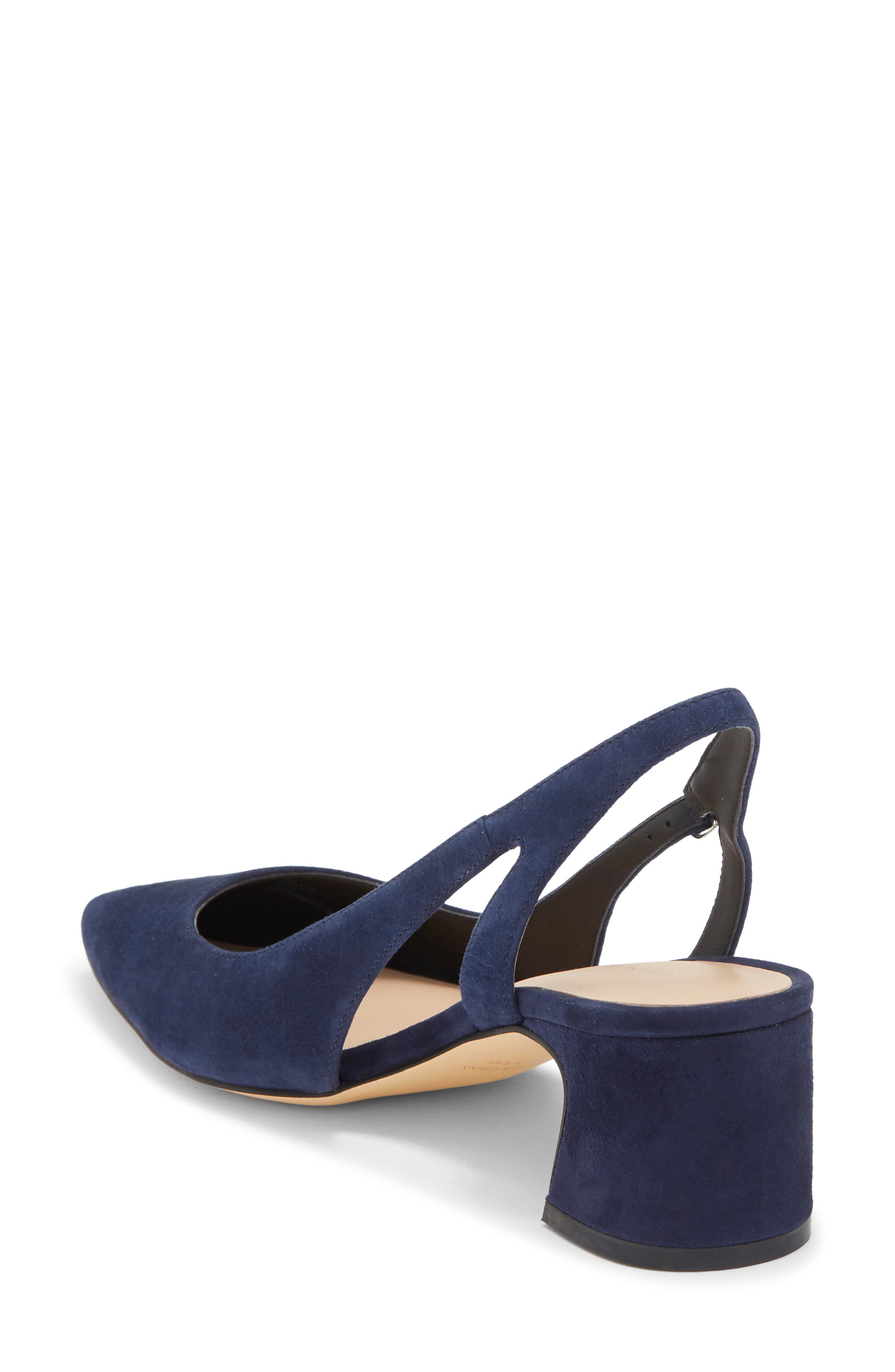 Simona Slingback Pump, Alternate, color, NICE BLUE SUEDE
