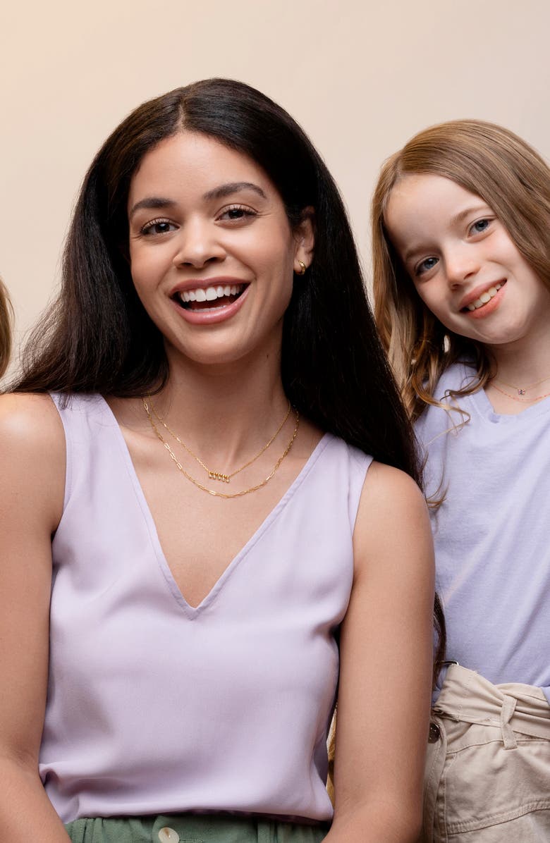 Bony Levy Kids' 14K Gold Enamel Butterfly Pendant Necklace, Alternate, color,