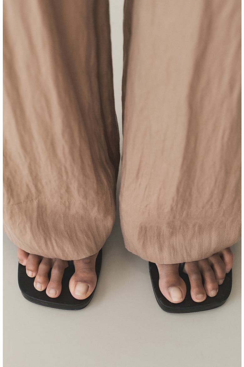 Straight Leg Textured Pants, Alternate, color, MEDIUM BROWN