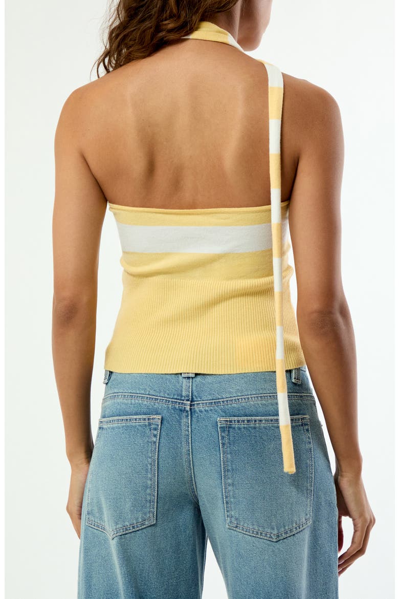 Vanessa Scarf Knit Top, Alternate, color, YELLOW