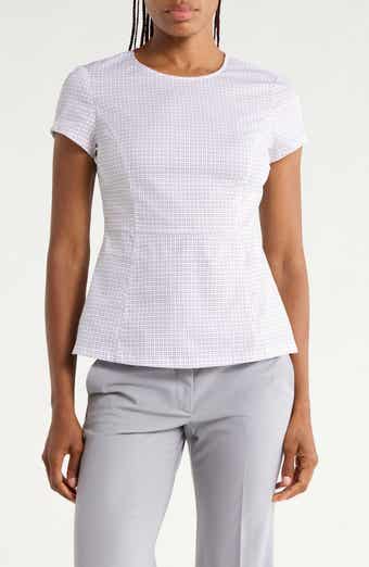 Carrian H Geometric Cotton Top